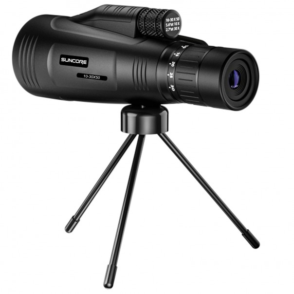 Ống nhòm một mắt nhìn đêm SUNCORE 10-30x50 độ phóng đại cao